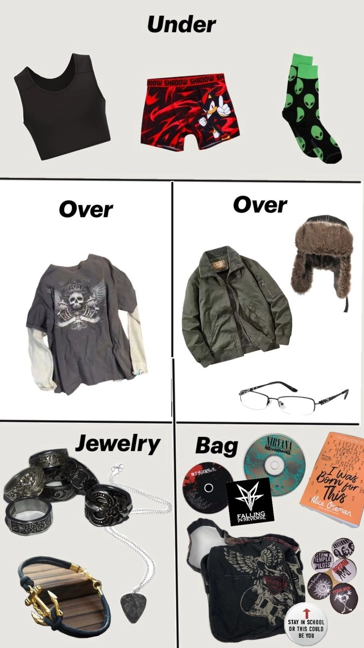 A picture of a variety of items that are on display.